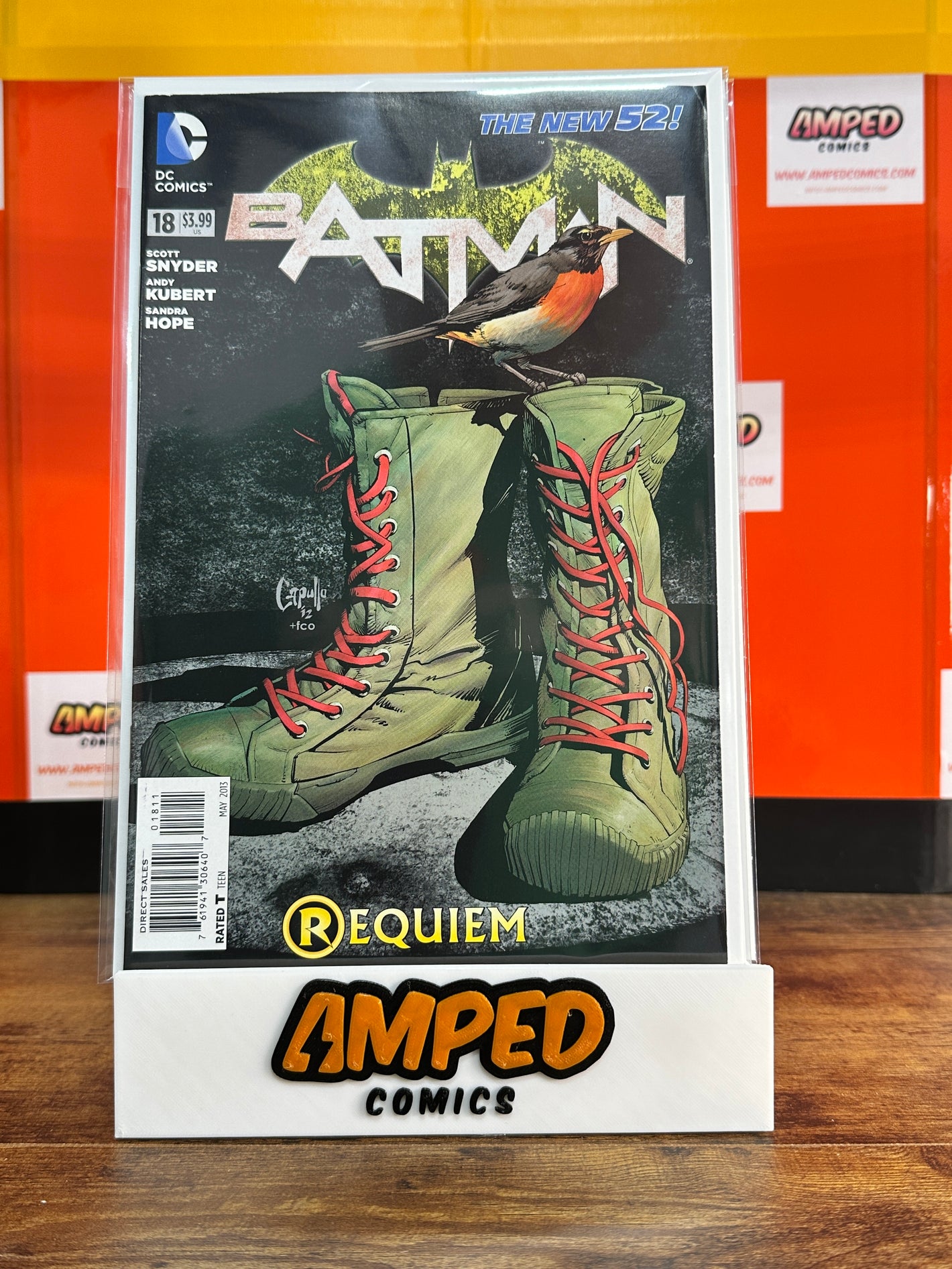 Batman 18 (2013) DC Comics - The New 52 Requiem Cover