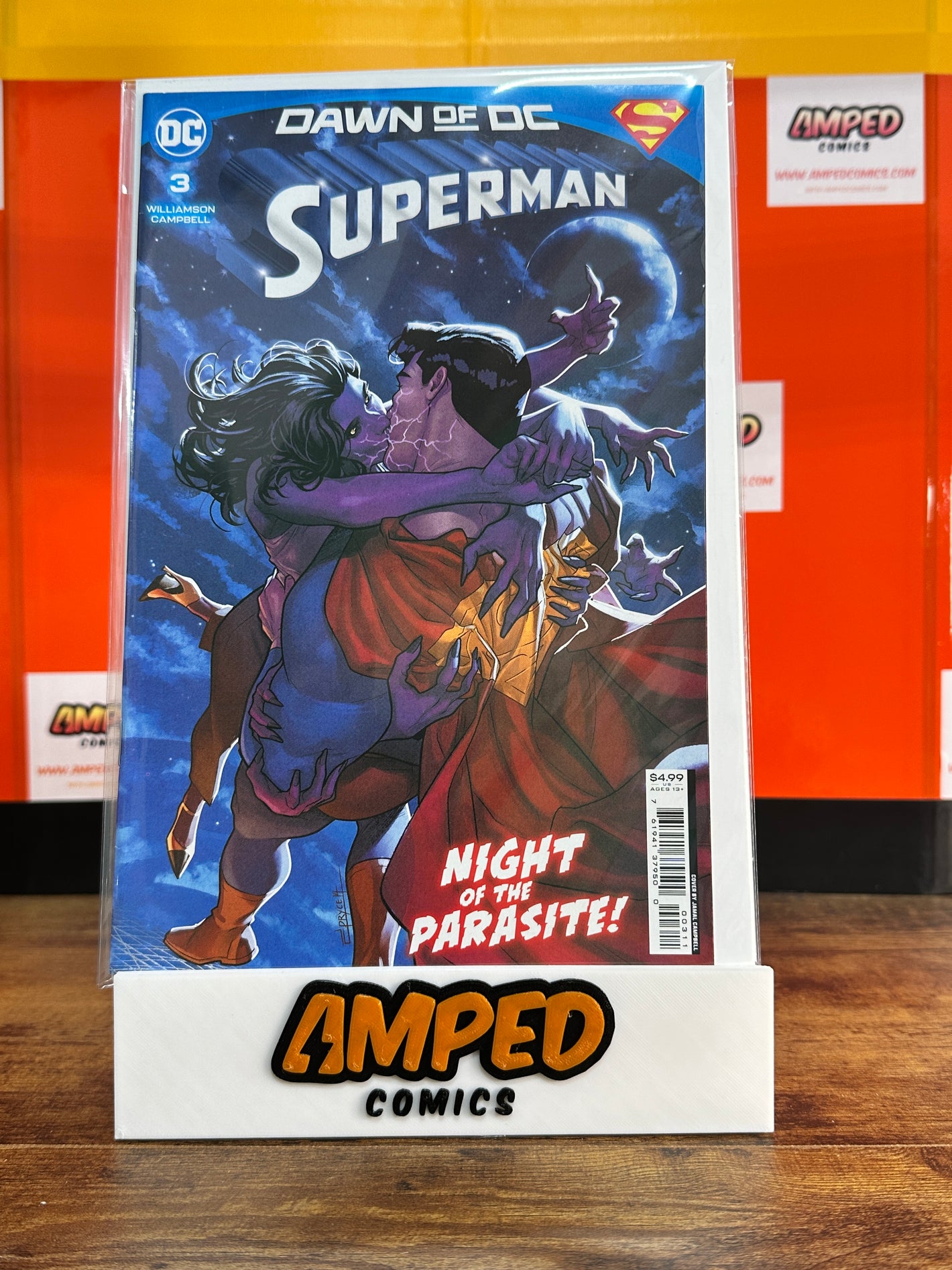 Superman 3 Dawn of DC Night of the Parasite DC Comics 2023