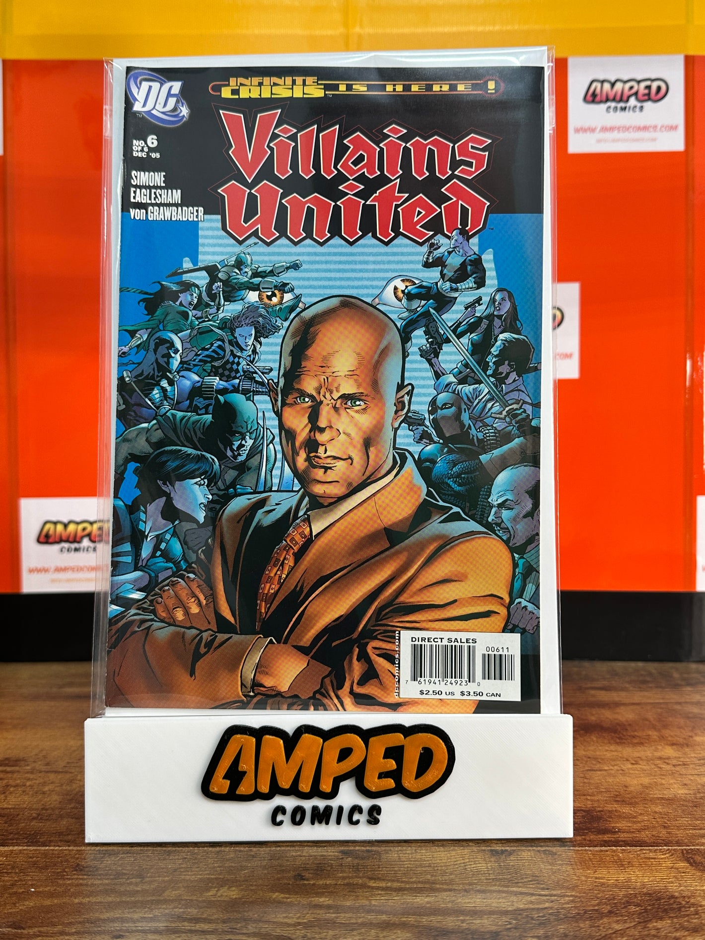 Villains United 6 (Oct 2005) DC Comics Infinite Crisis Tie-In