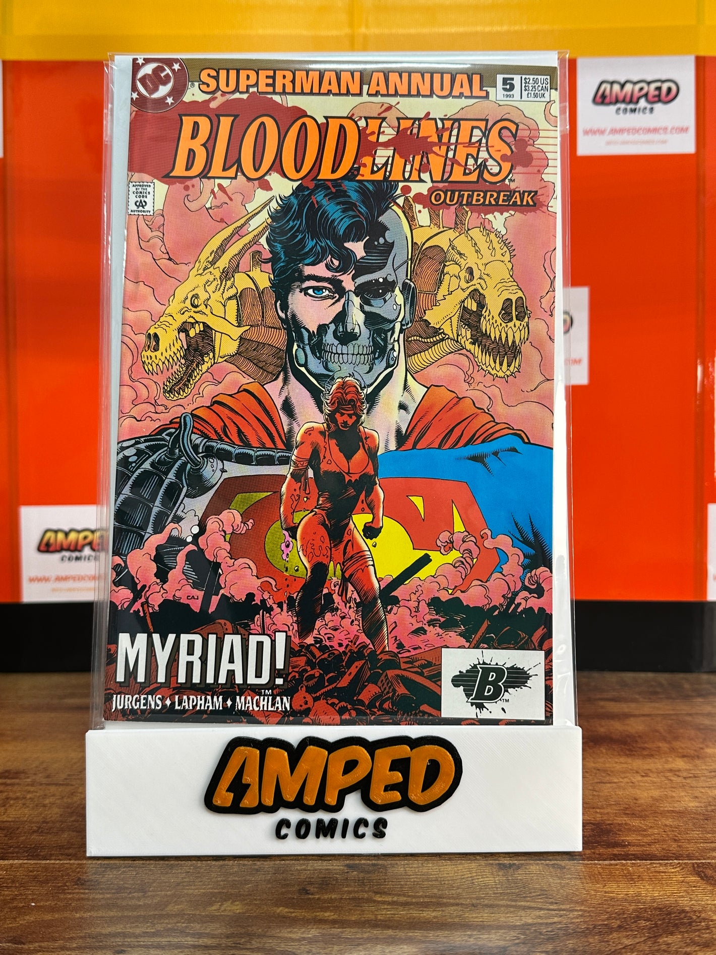 Superman Annual 5 Bloodlines Outbreak DC Comics 1993