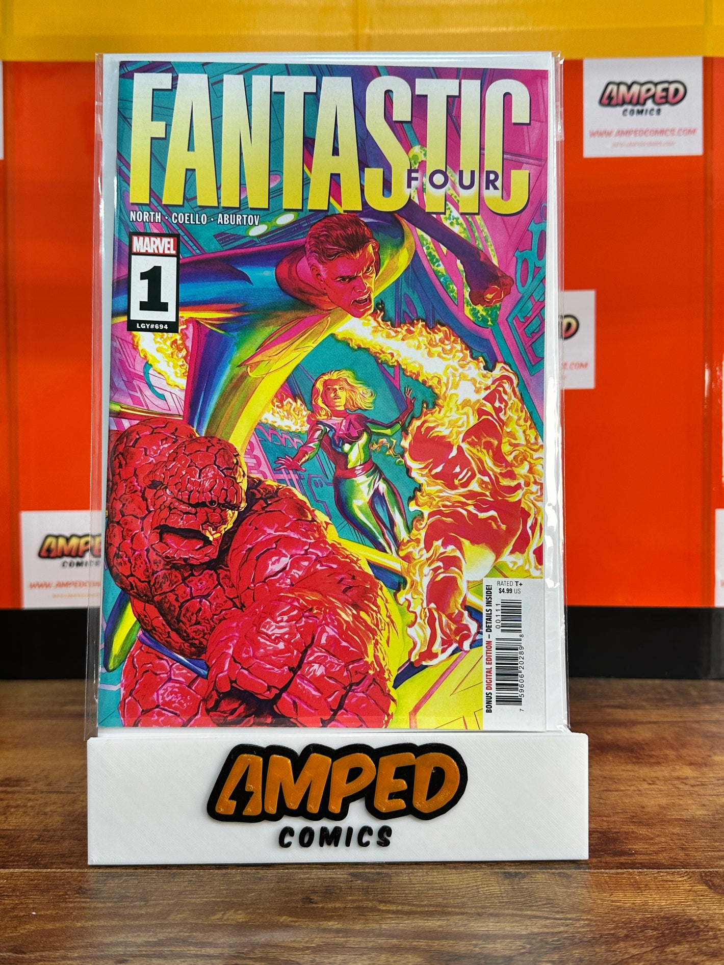 Fantastic Four 1 Marvel Comics 2023 North Coello