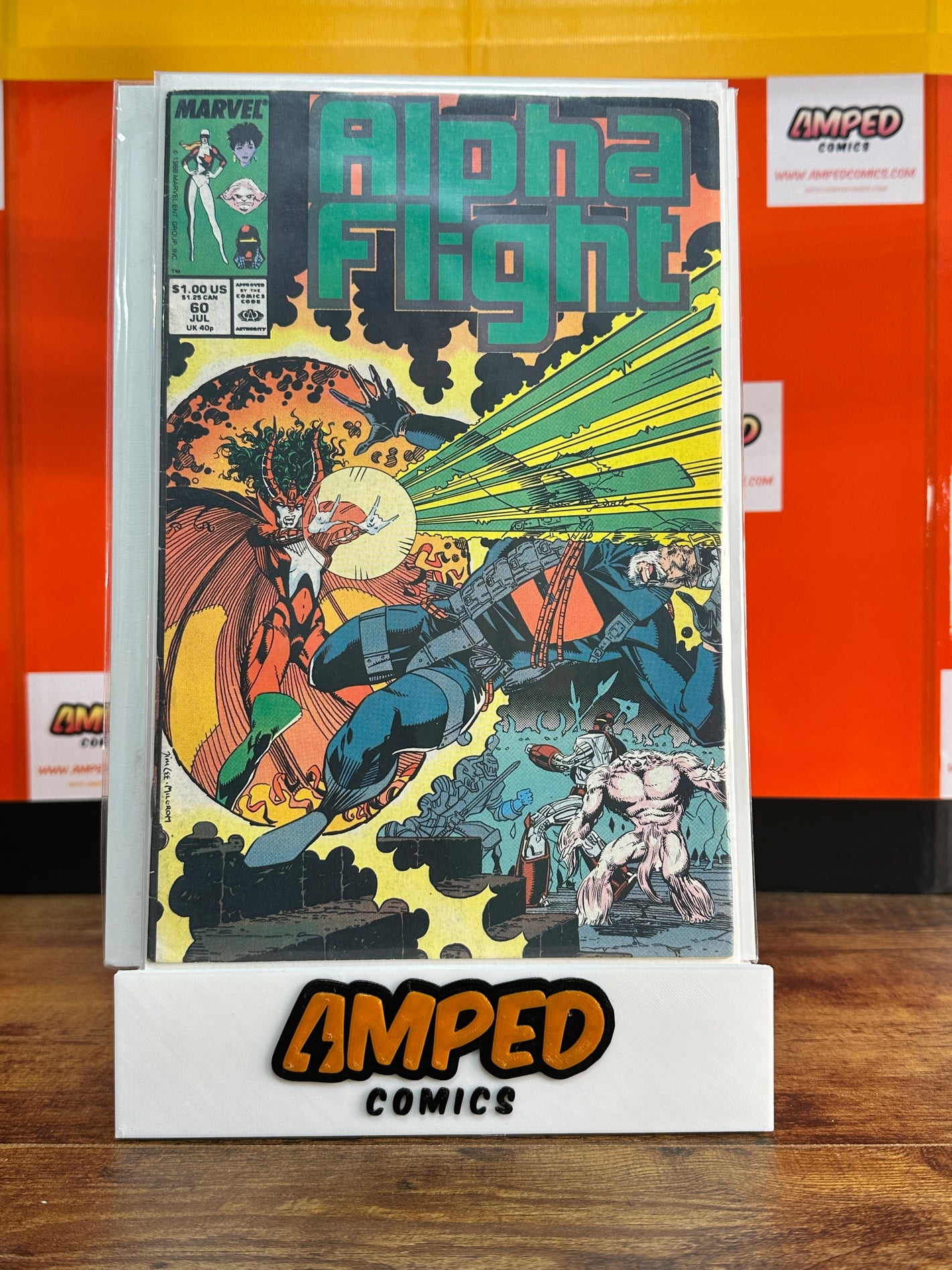 Alpha Flight 60 Marvel Comics July 1987