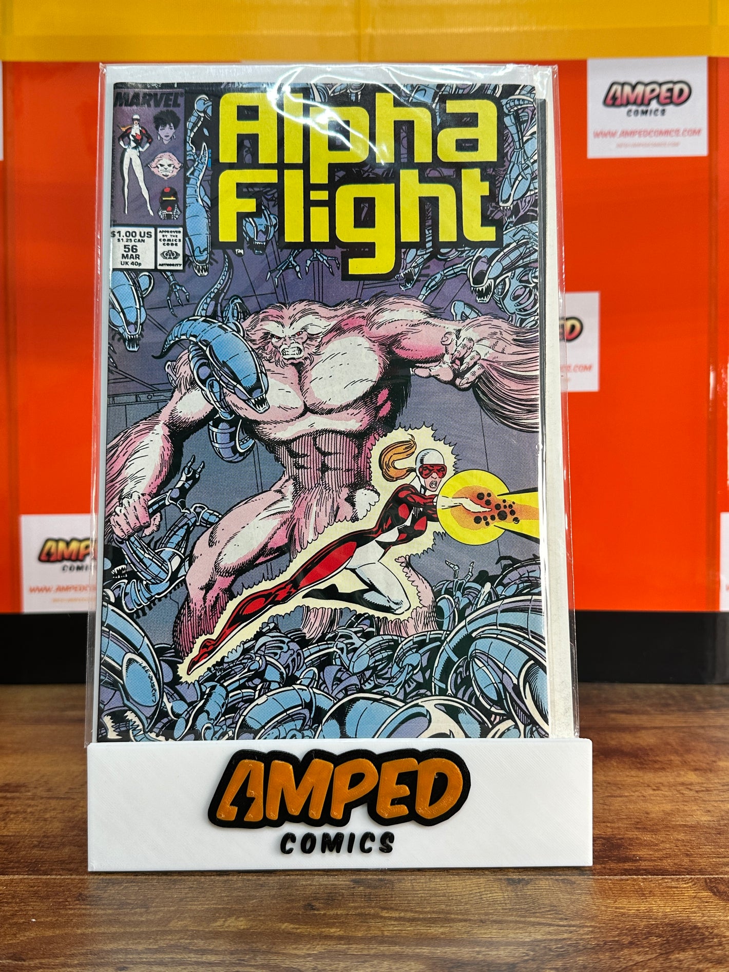 Alpha Flight 56 Marvel Comics March 1988