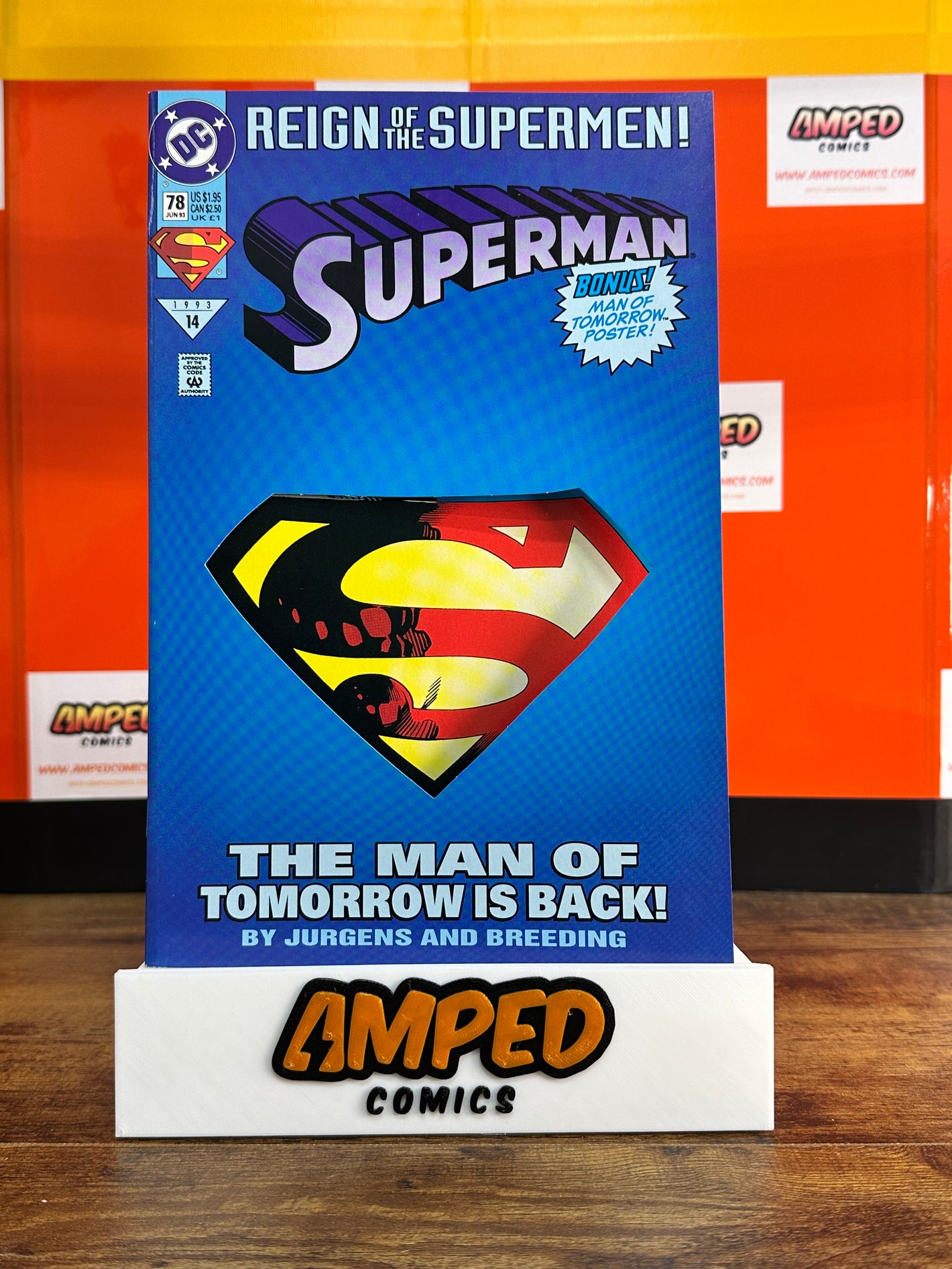 Superman 78 (1993) DC Comics - Reign of the Supermen