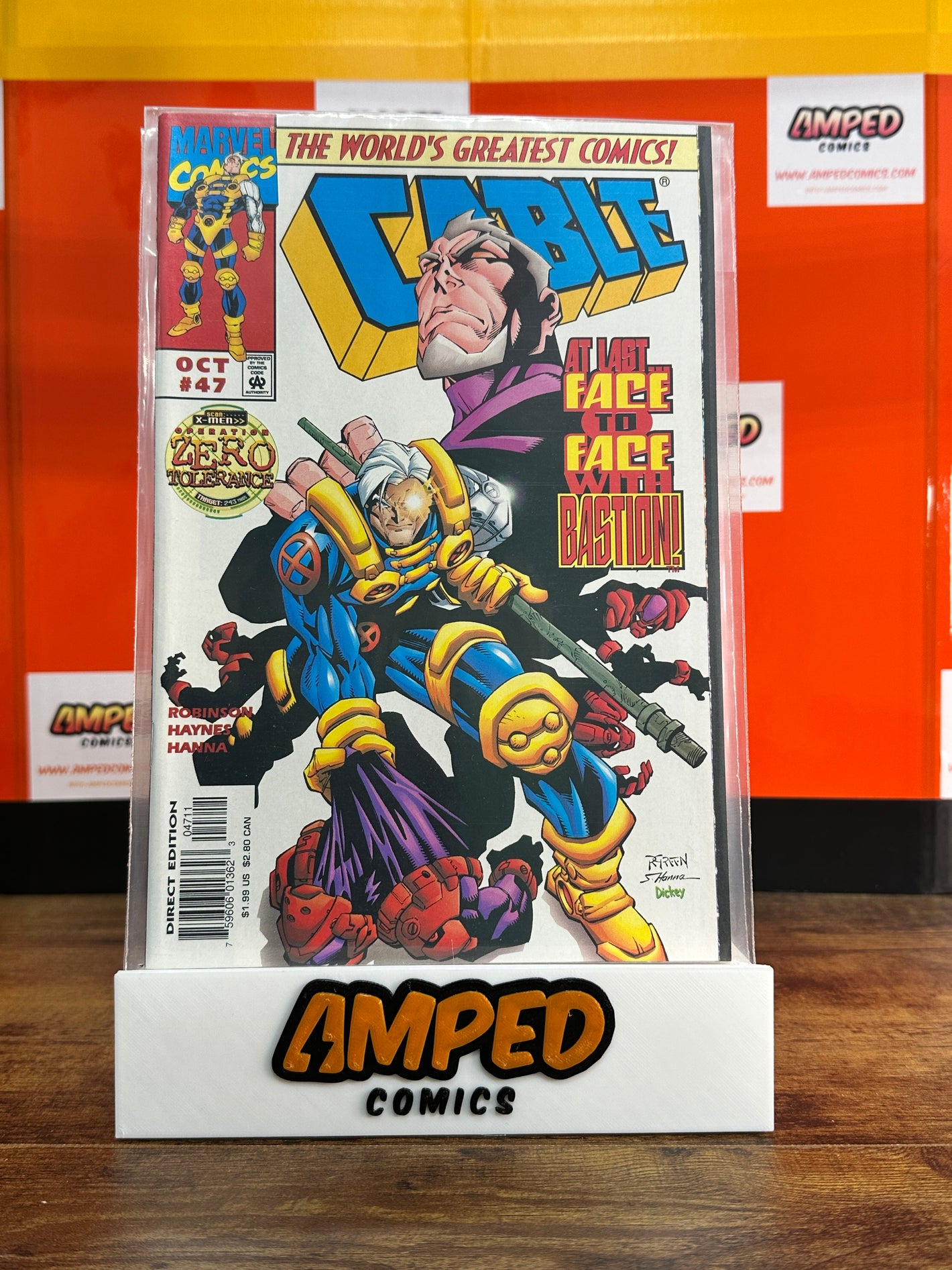 Cable 47 Marvel Comics Oct 1997 X-Men Zero Tolerance Bastion