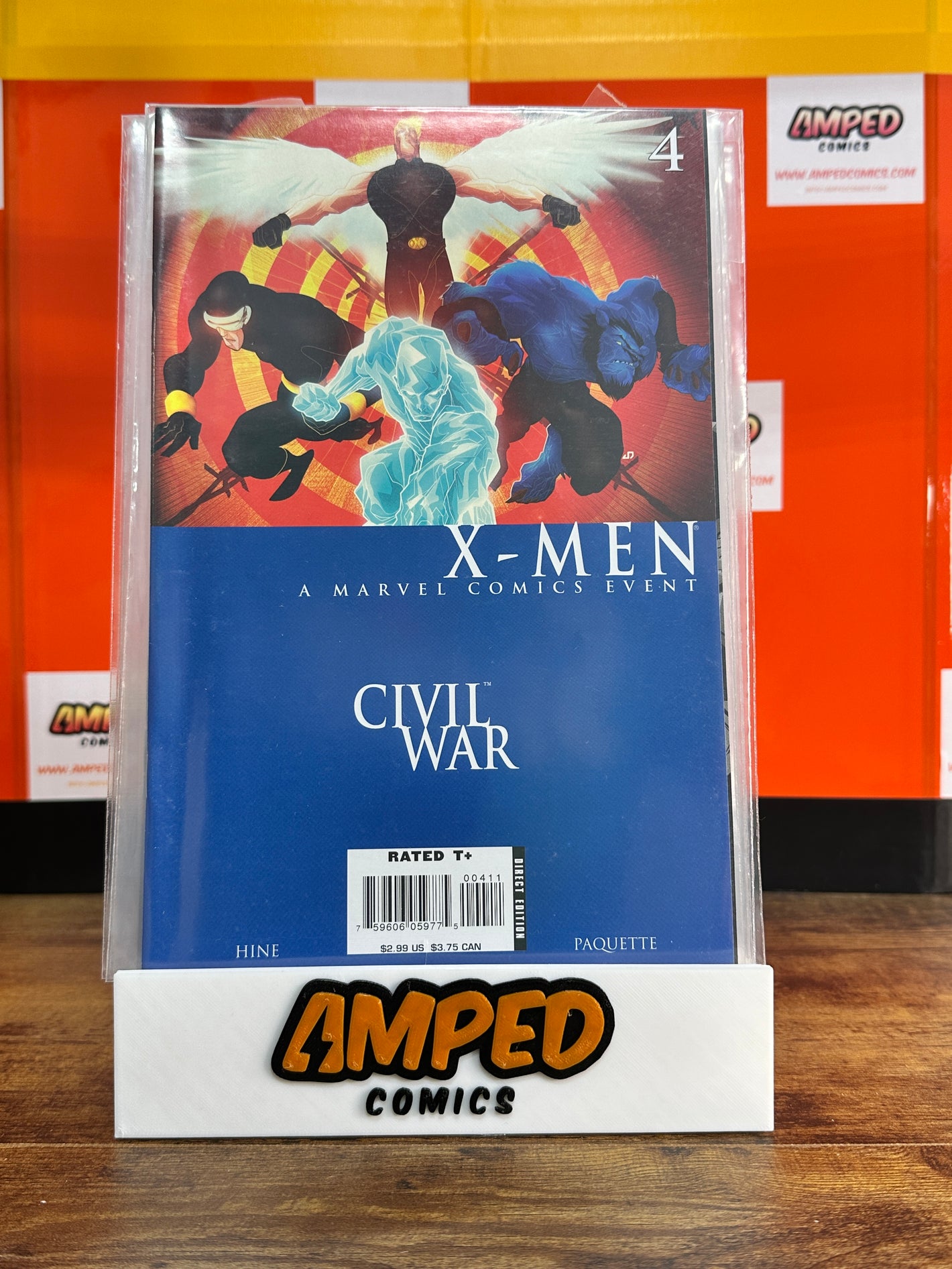 X-Men 4 Civil War Marvel Comics Event