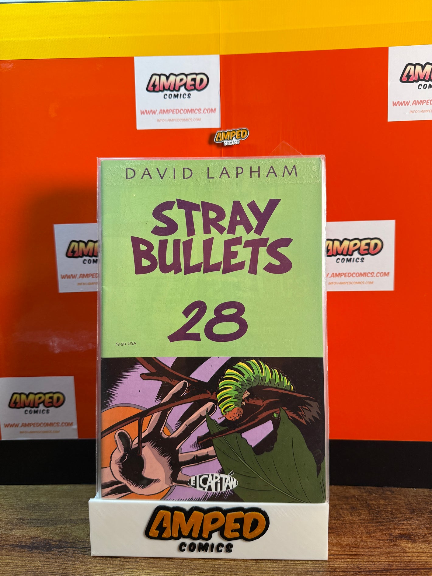 Stray Bullets 28 by David Lapham, El Capitan Comics