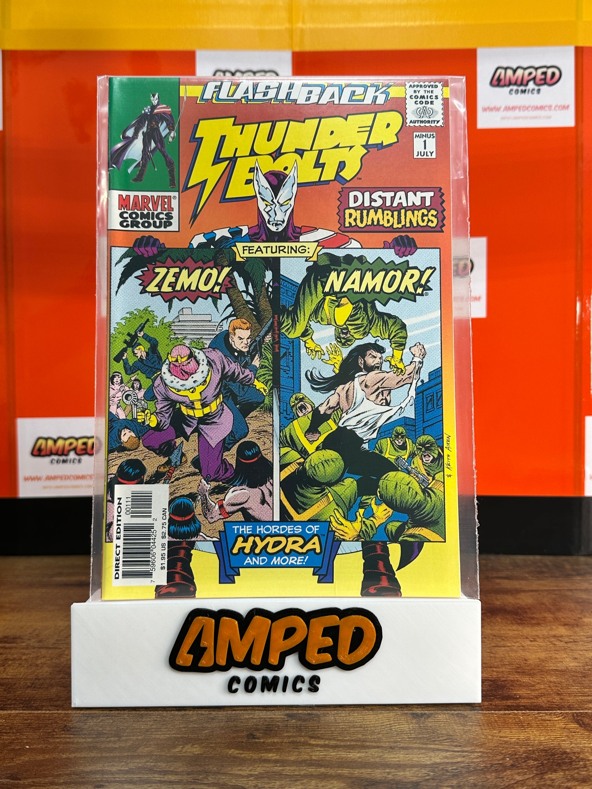 Thunderbolts Flashback 1 Marvel Comics July 1997 Zemo Namor