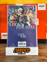 Heroes for Hire 1 Civil War Marvel Comics Event