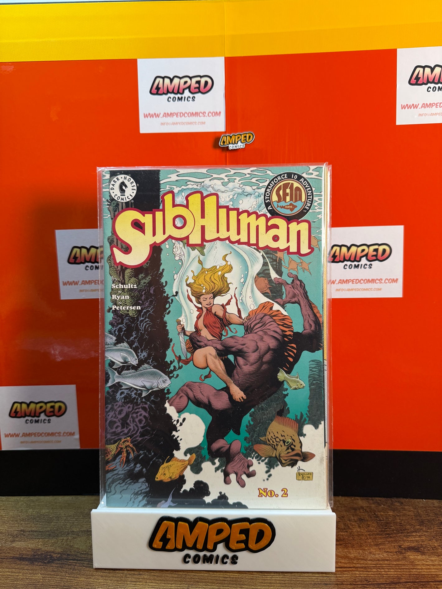 SubHuman 2 Dark Horse Comics 1998 Schultz Petersen