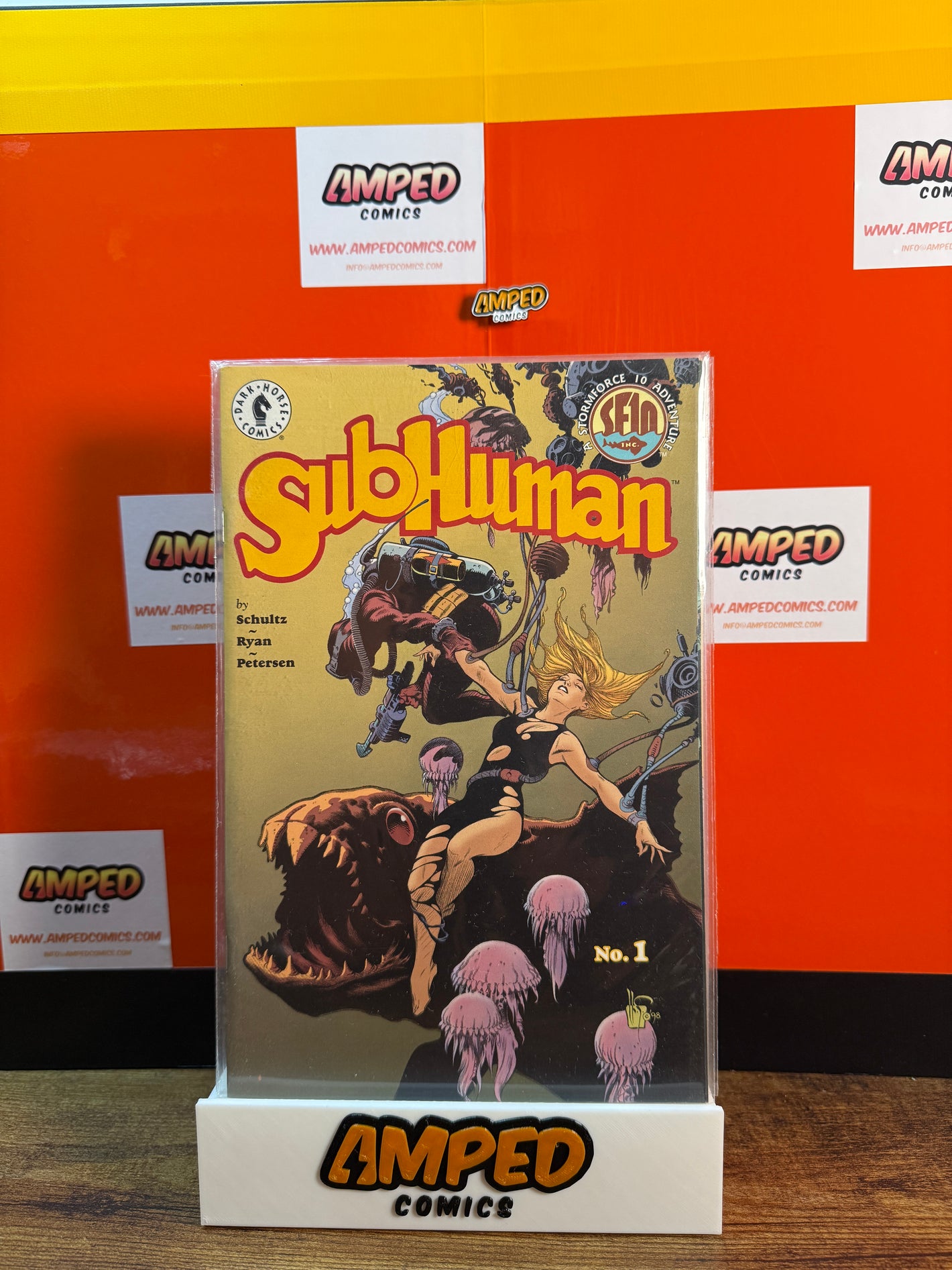 SubHuman 1 Dark Horse Comics 1993 by Schultz Petersen