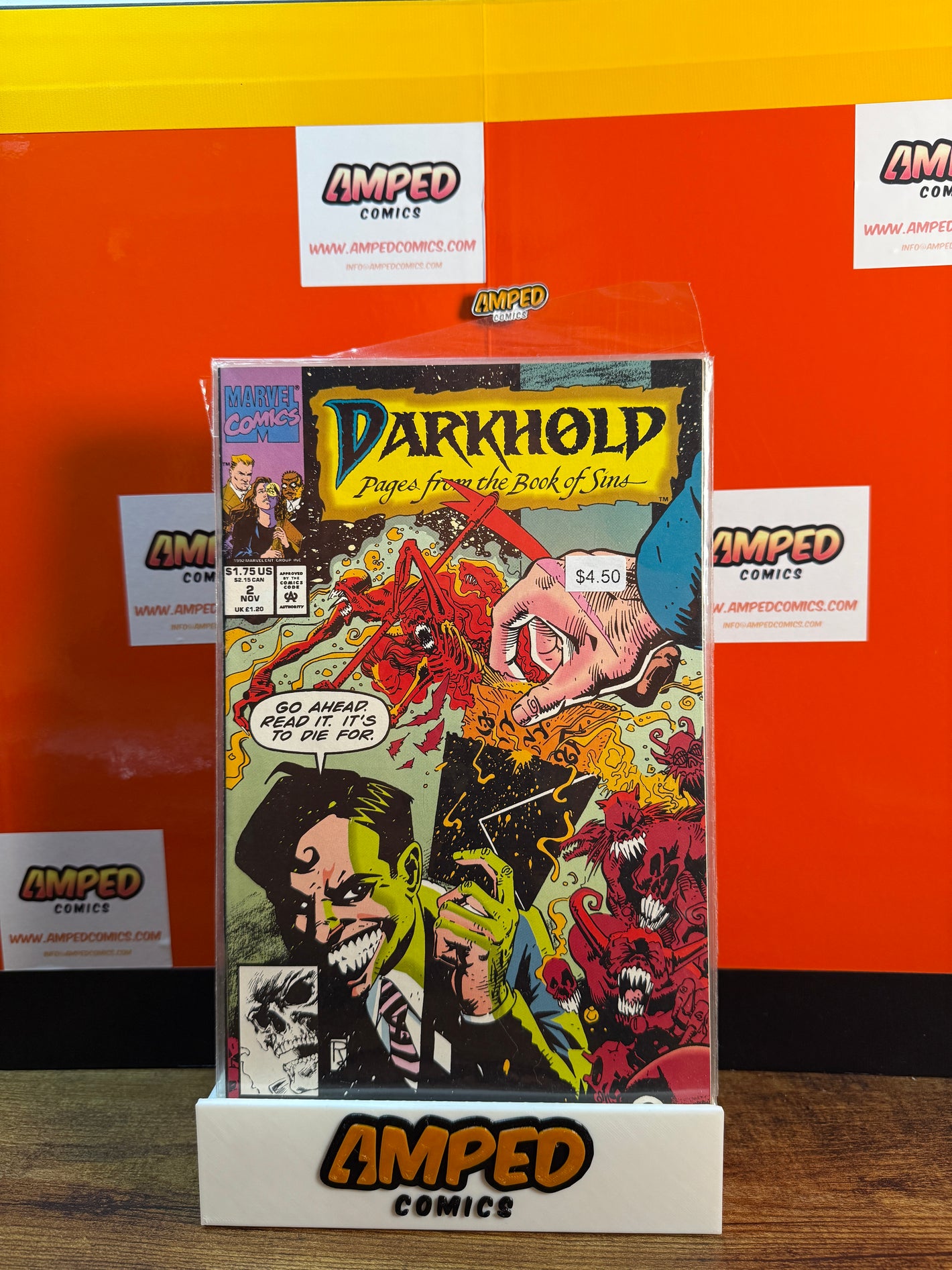 Darkhold 2 Marvel Comics Nov 1992 Pages from the Book of Sins