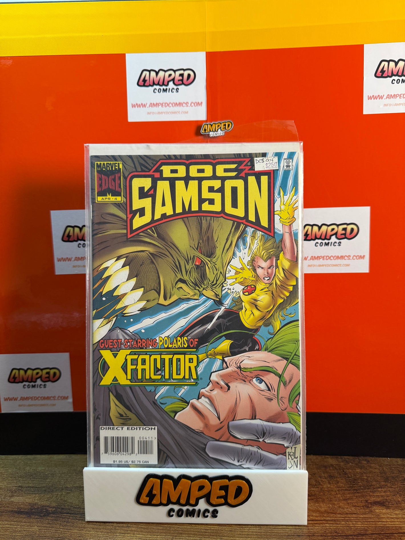 Doc Samson 4 Marvel Comics Apr 1996 Guest-Starring Polaris of X-Factor