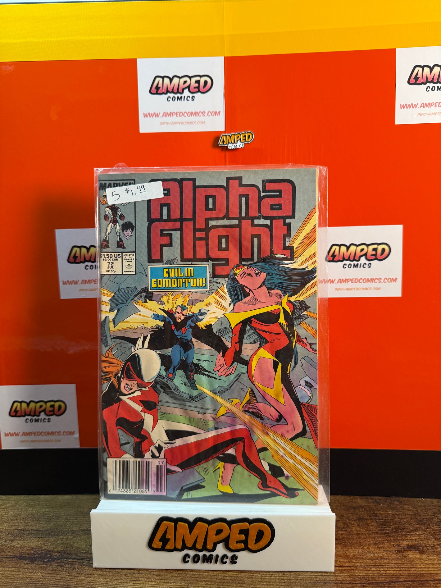 Alpha Flight 72 Marvel Comics 1989