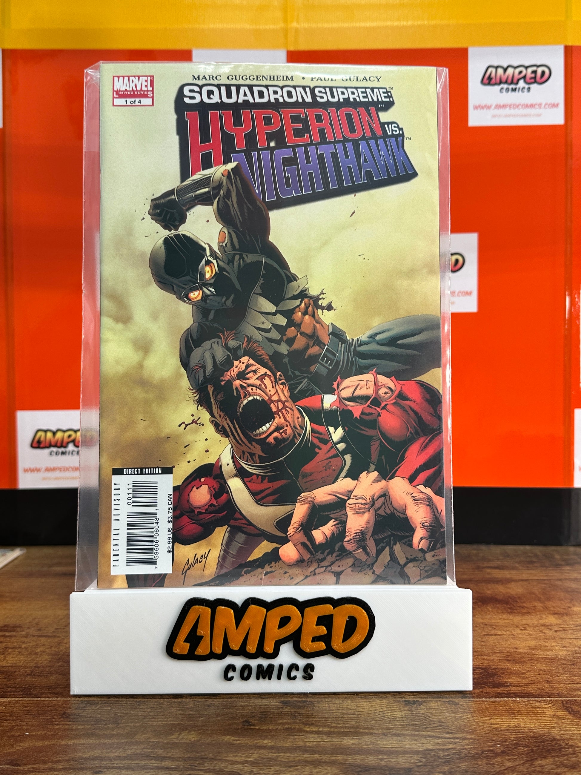 Squadron Supreme Hyperion vs. Nighthawk 1 (Marvel, 2007)