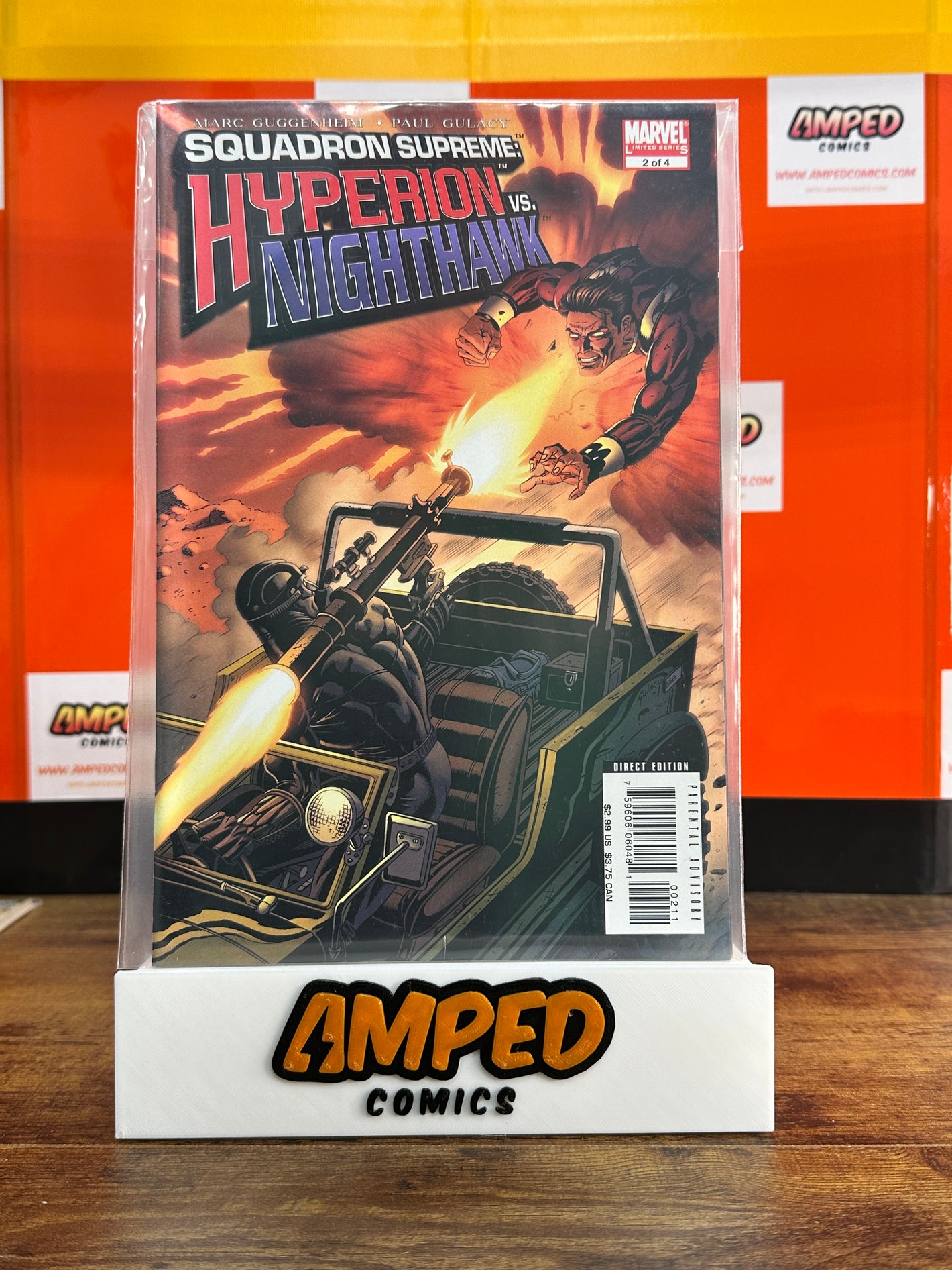 Squadron Supreme Hyperion vs. Nighthawk 2 (Marvel, 2007)