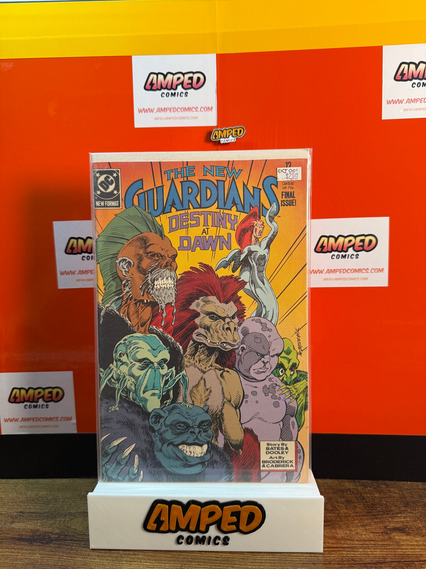 The New Guardians 12 Final Issue DC Comics 1989