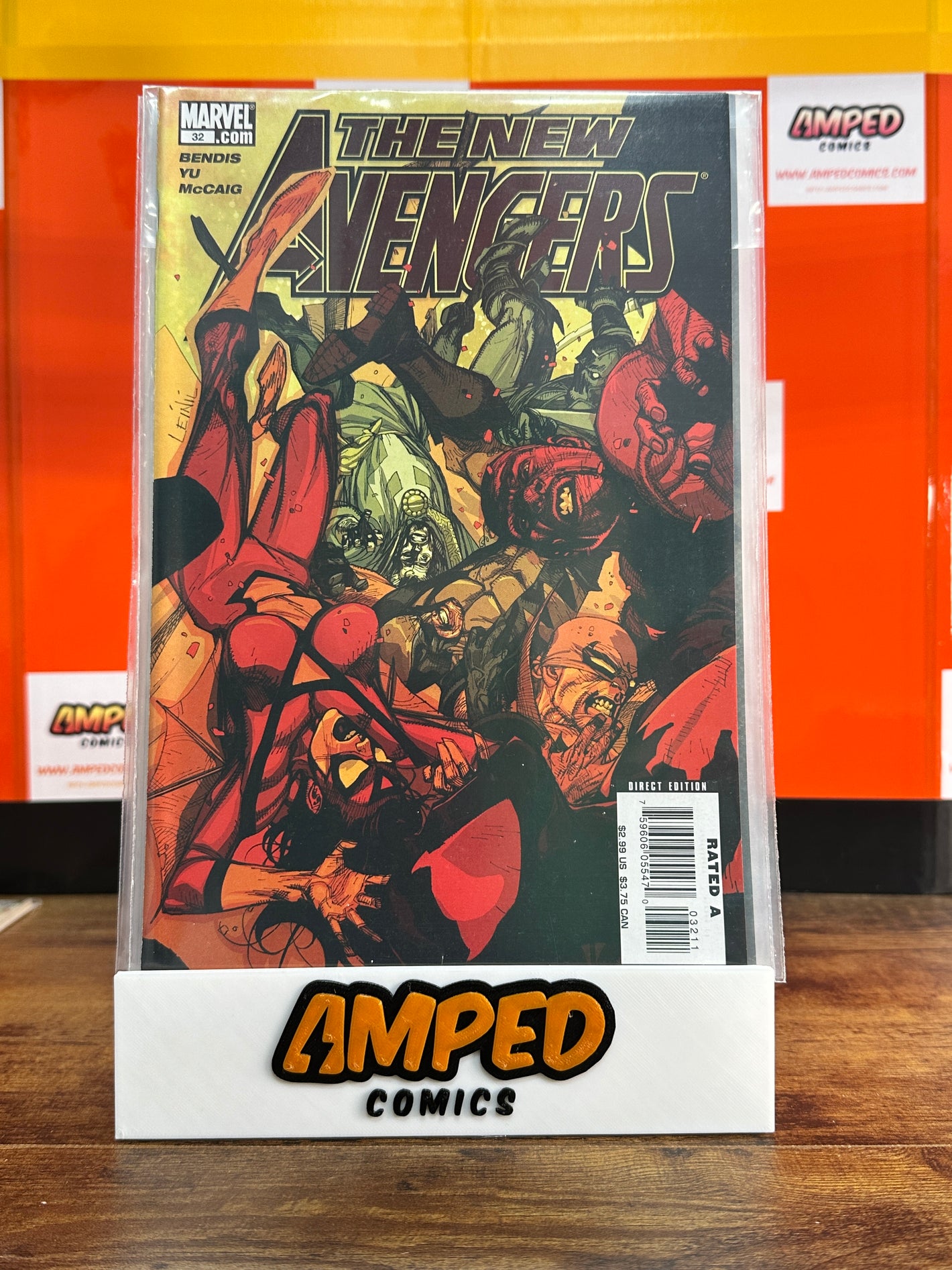 The New Avengers 32 Marvel Comics Bendis Yu McCaig