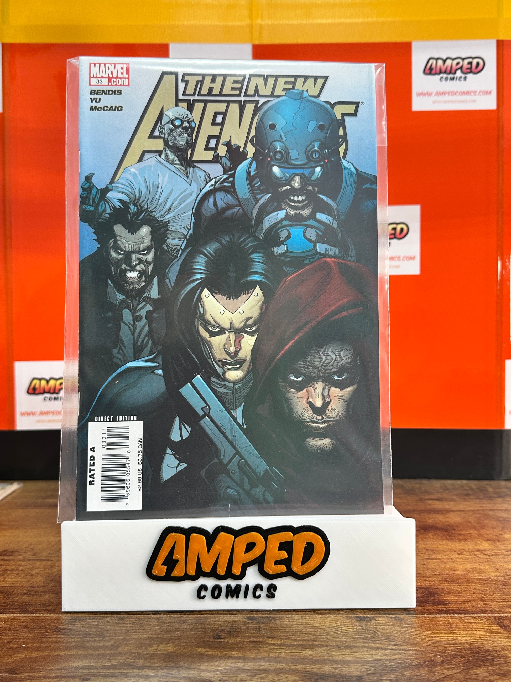 The New Avengers 33 Marvel Comics Bendis Yu McCaig