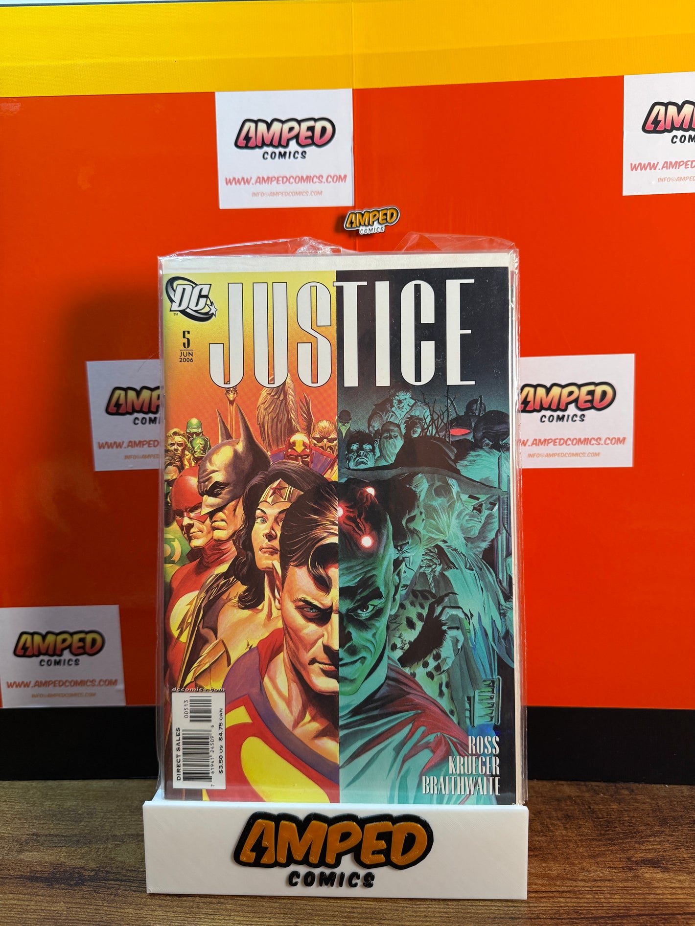 Justice 5 (June 2006) DC Comics - Alex Ross Cover Art