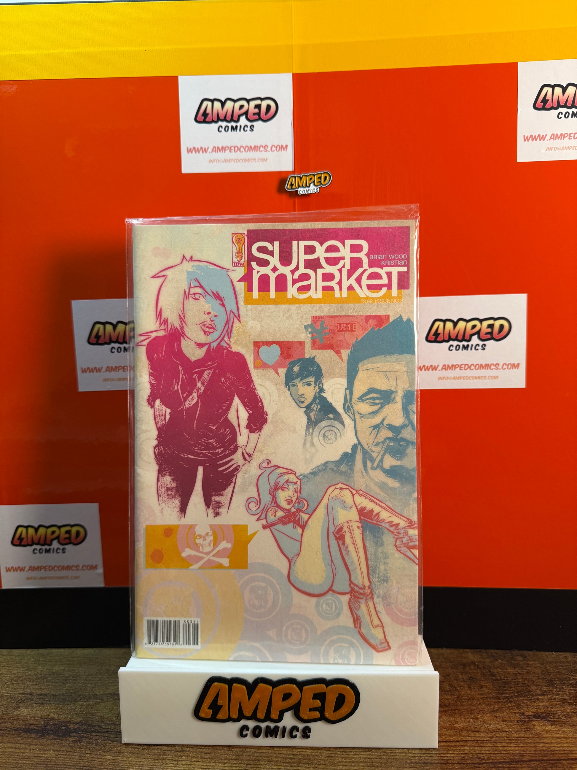 Supermarket 3 by Brian Wood Kristian - IDW Publishing