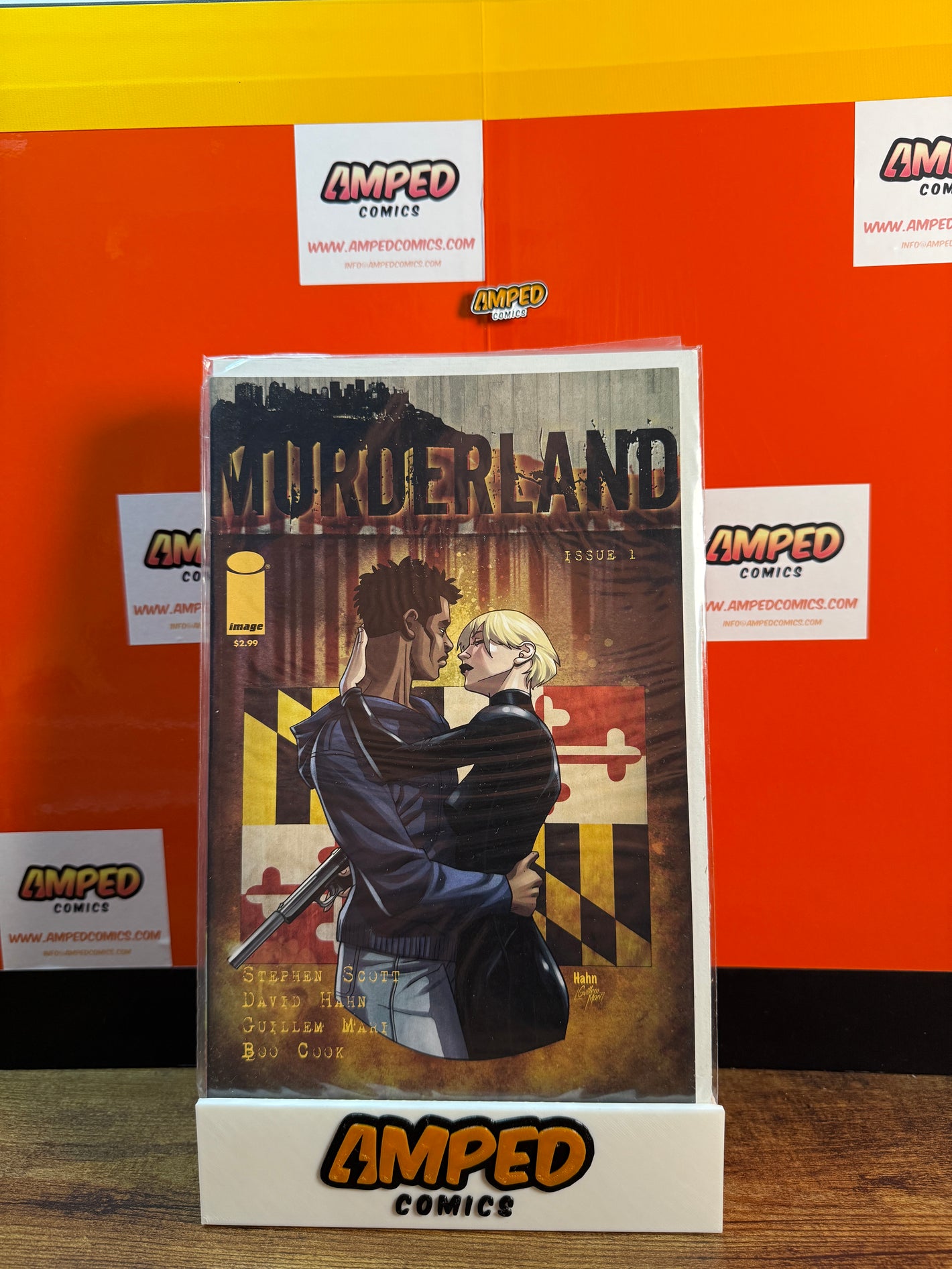 Murderland 1 Image Comics 2010 Stephen Scott David Hahn