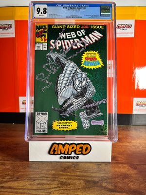 Web of Spider-Man 100 CGC 9.8 Marvel Comics 1993 Spider-Armor