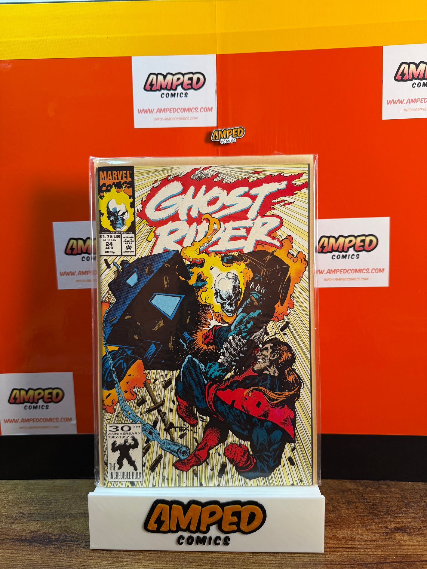 Ghost Rider 24 Marvel Comics 1992 30th Anniversary Issue