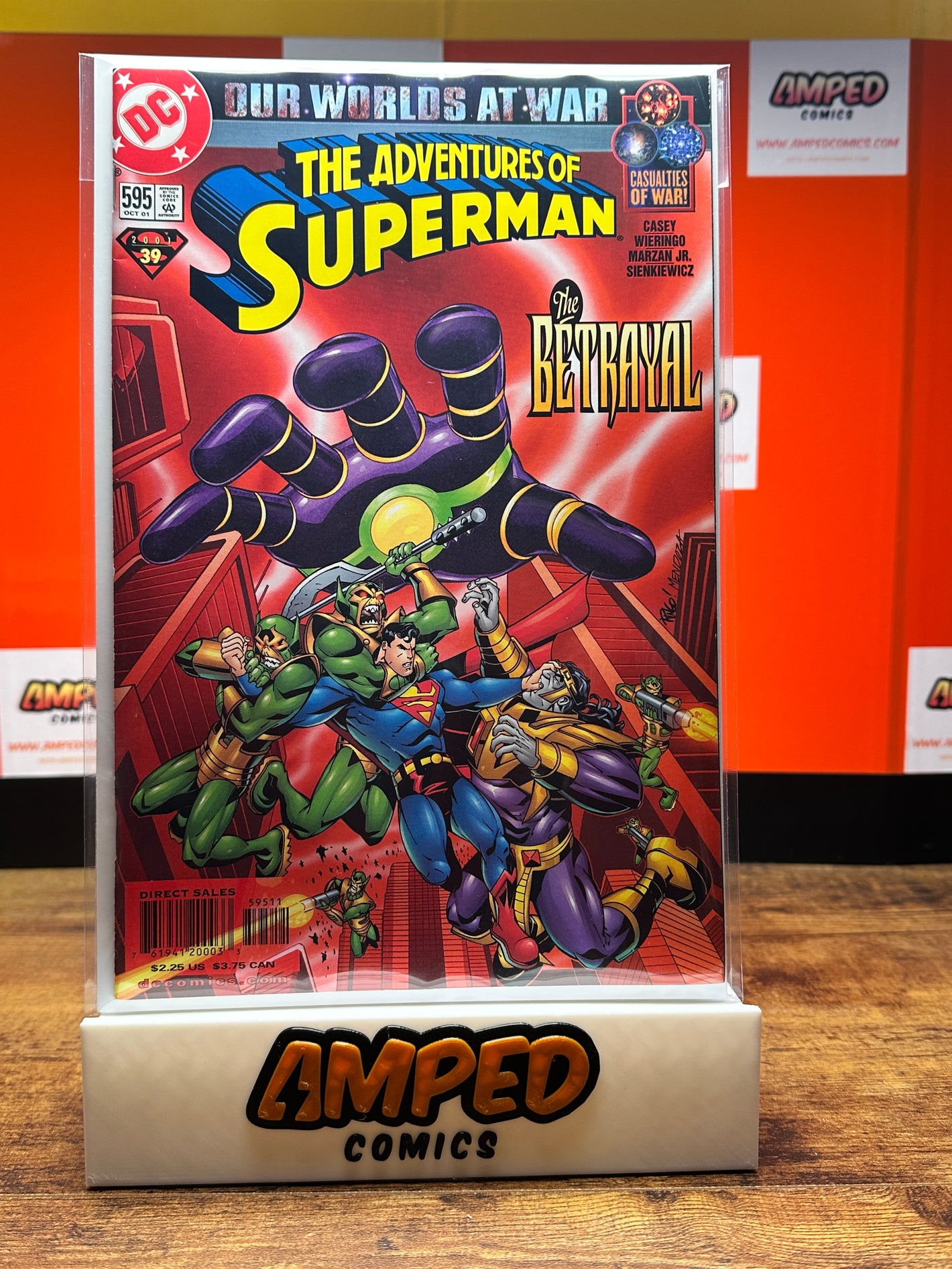 The Adventures of Superman 595 DC Comics Oct 2001