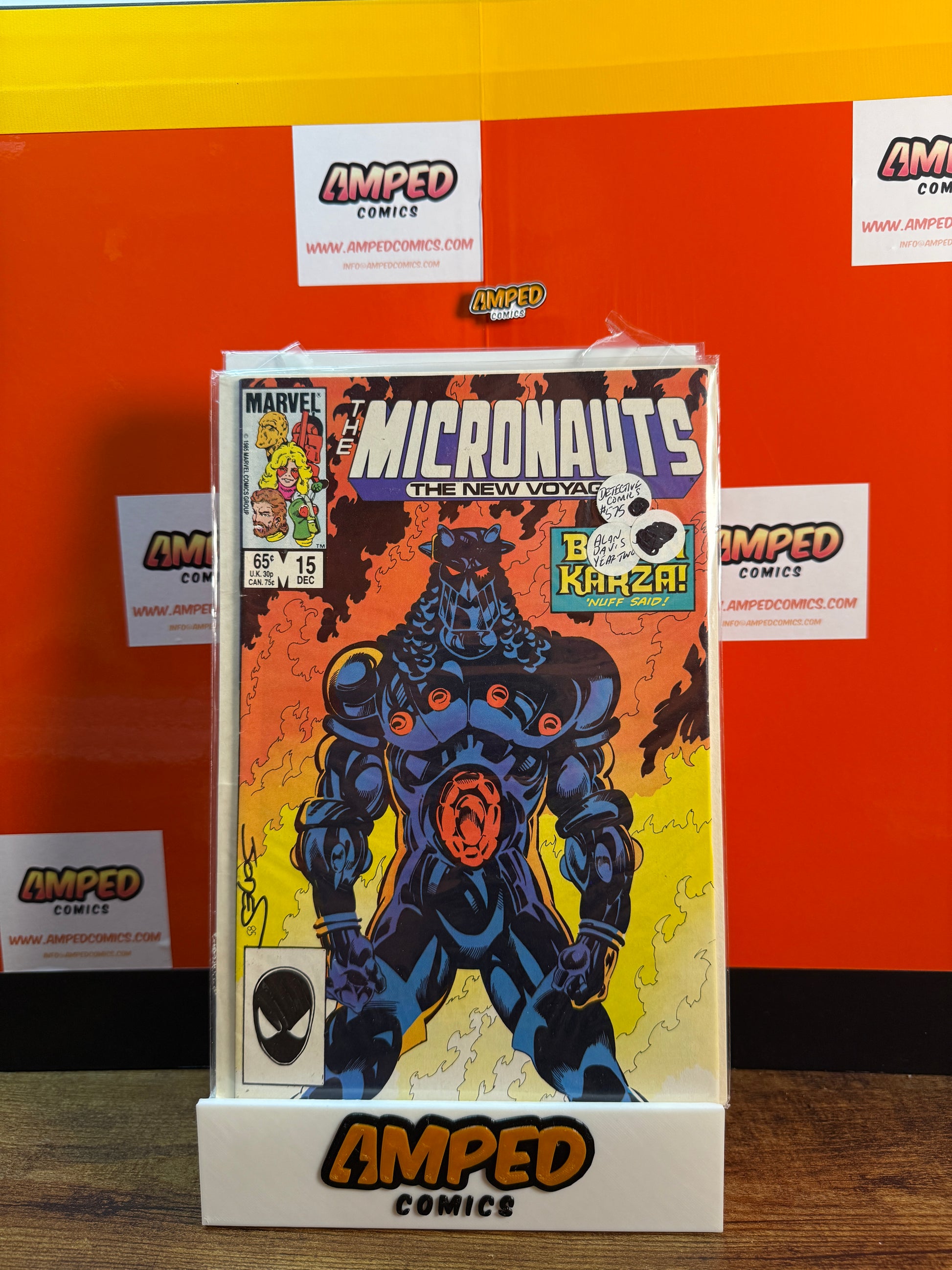 The Micronauts The New Voyages 15 Marvel Comics Dec 1985