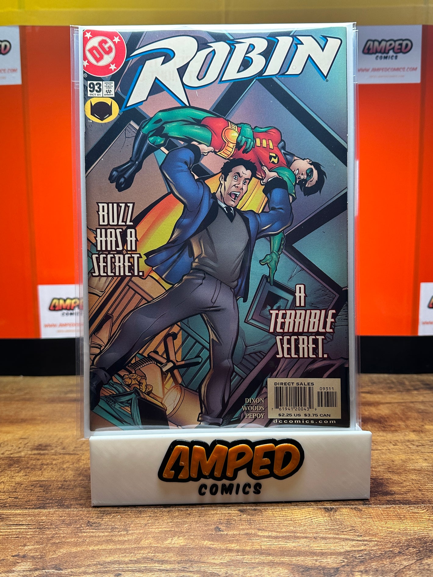 Robin 93 DC Comics October 2001 Buzz Has a Secret