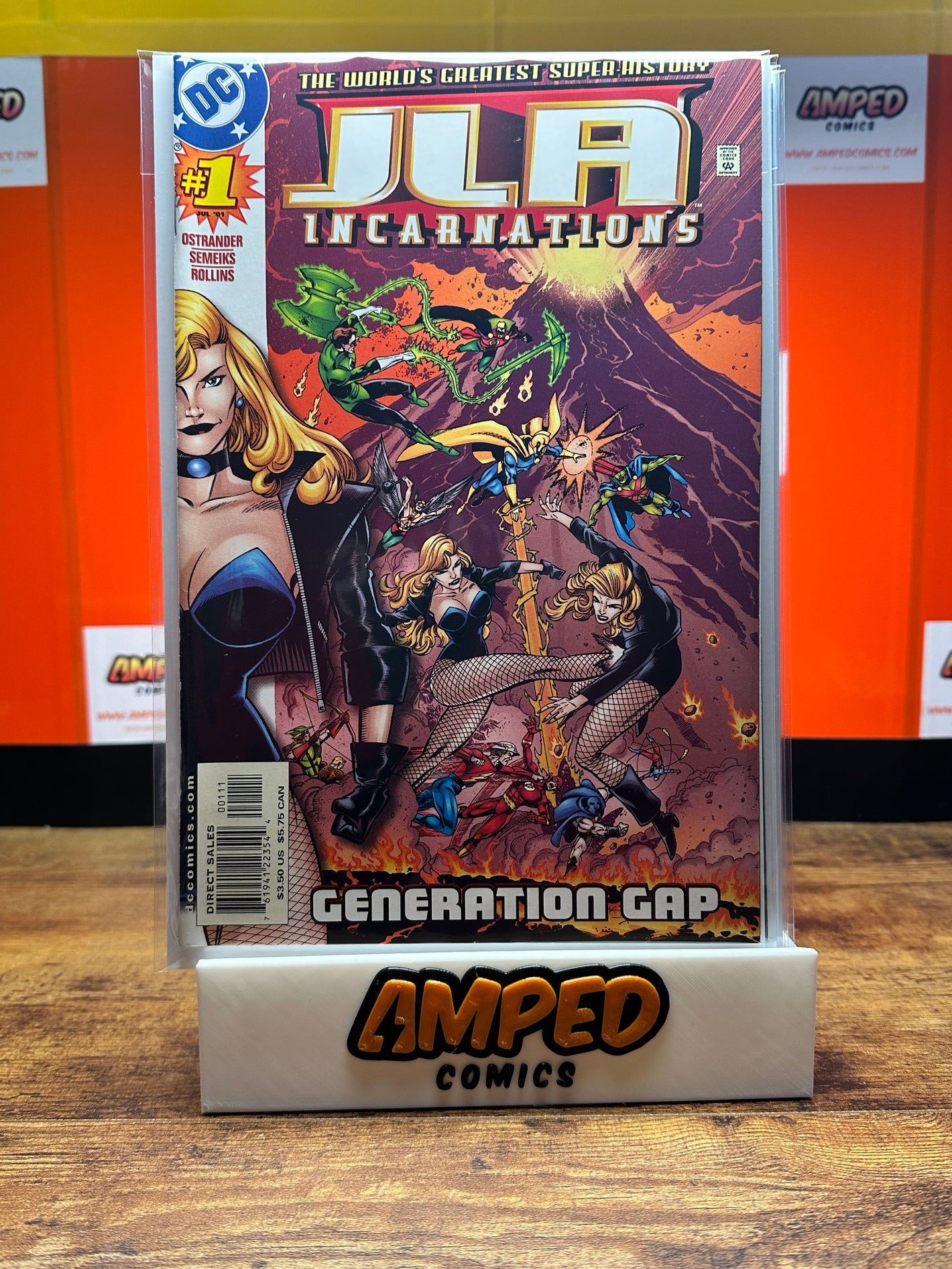 JLA Incarnations 1 DC Comics 2001 Generation Gap