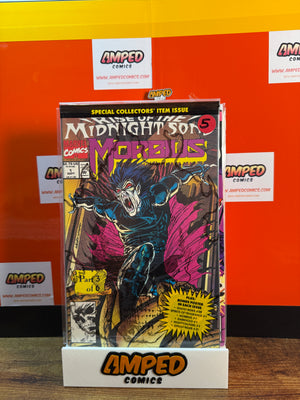 Morbius 1 Rise of the Midnight Sons Marvel Comics 1992 POLYBAGGED W/POSTER