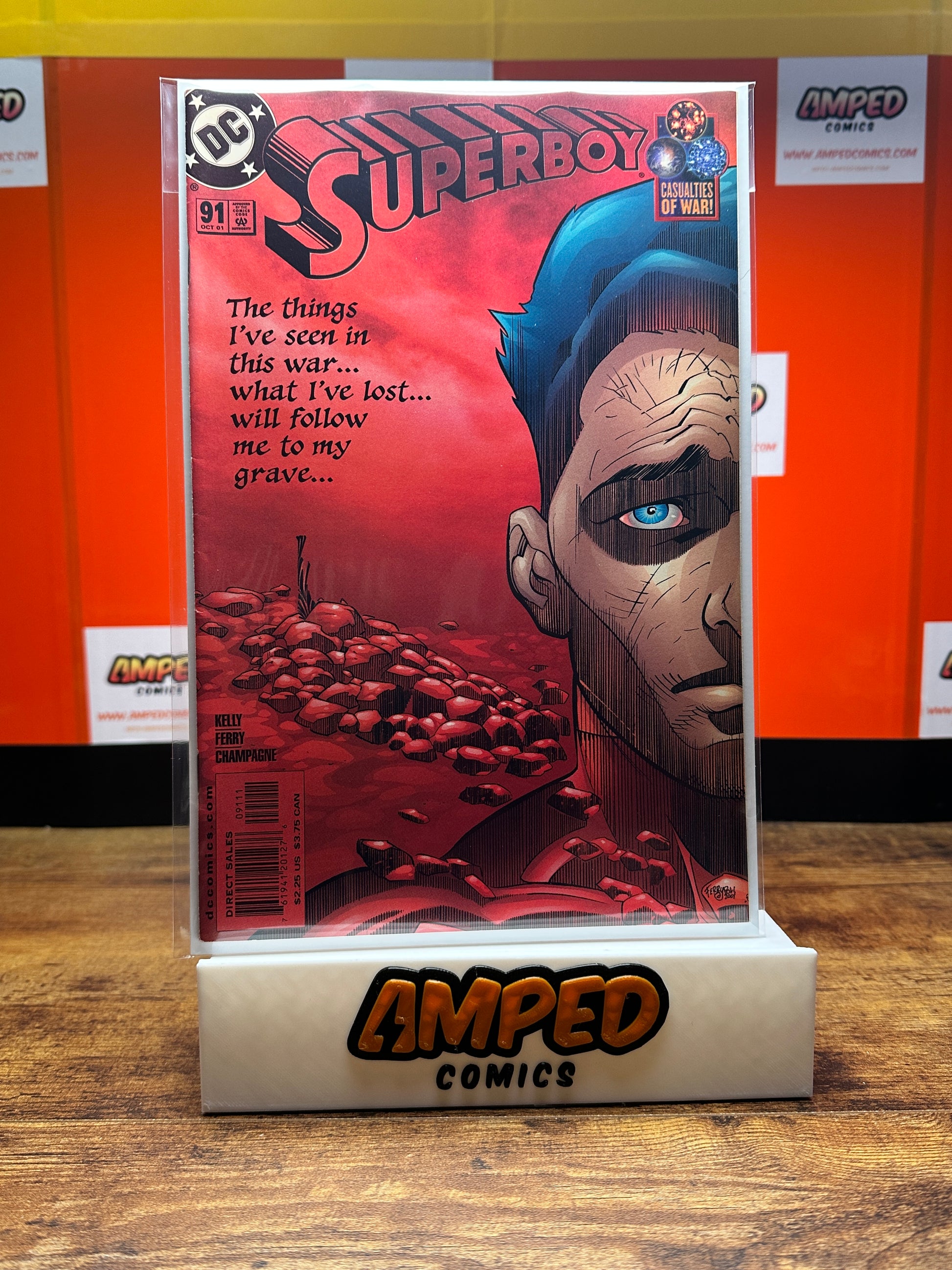 Superboy 91 DC Comics October 2001 Casualties of War