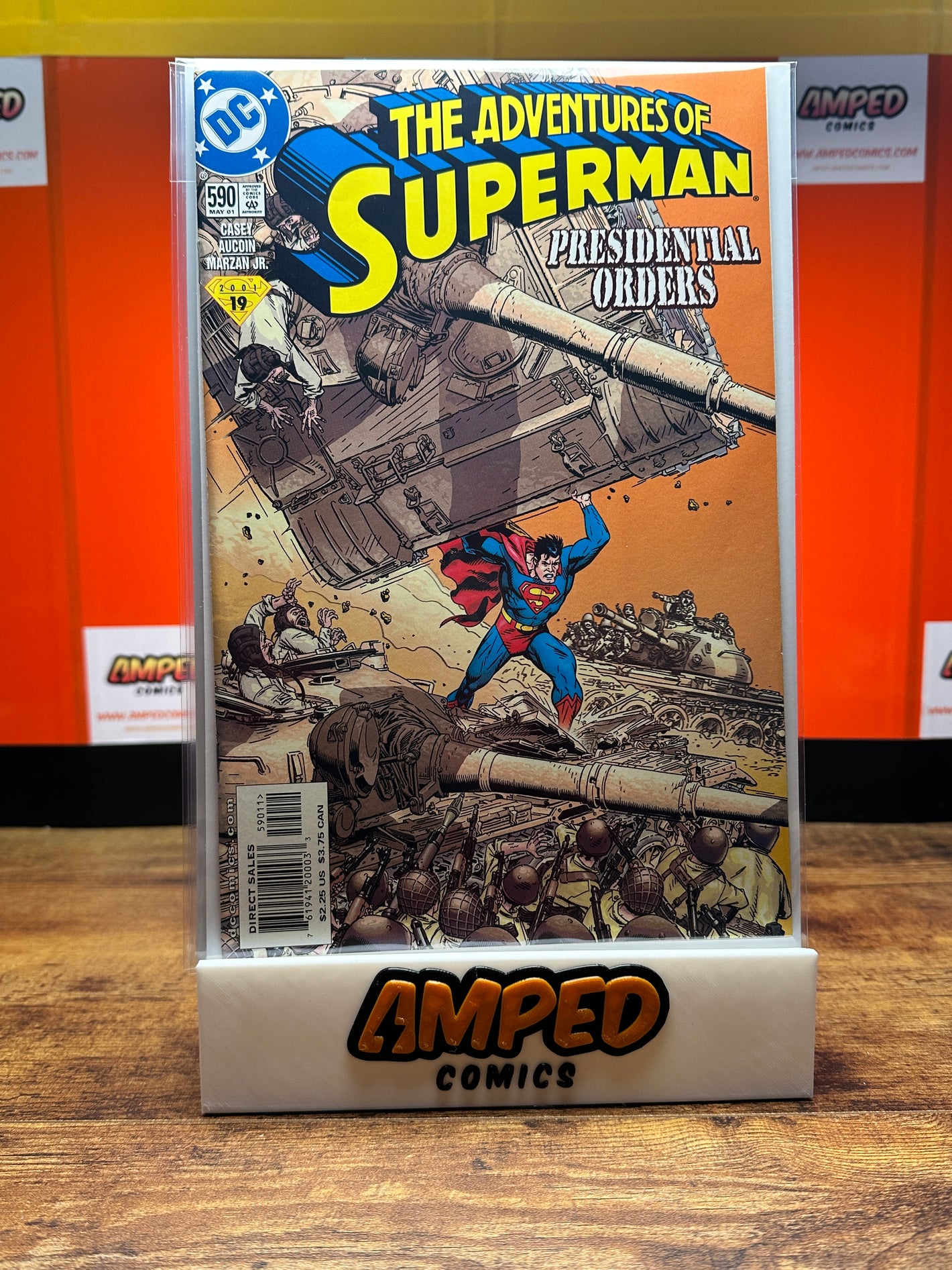 The Adventures of Superman 590 DC Comics May 2001