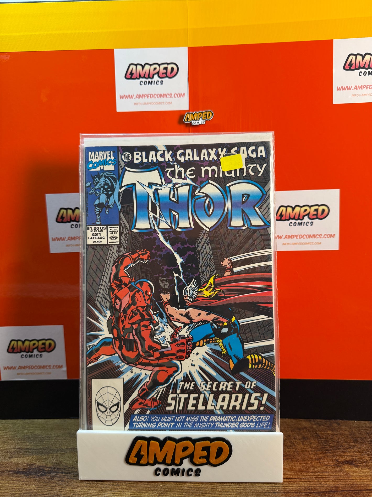 Thor 421 Marvel Comics 1990 Black Galaxy Saga Stellaris