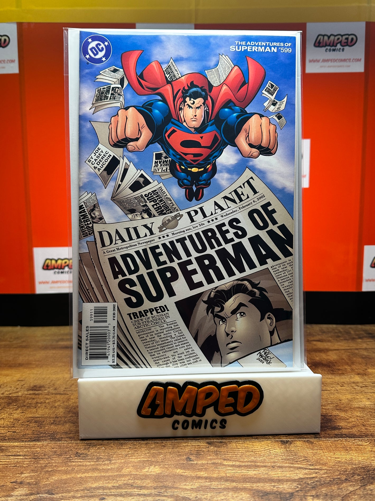 Adventures of Superman 599 DC Comics February 2002