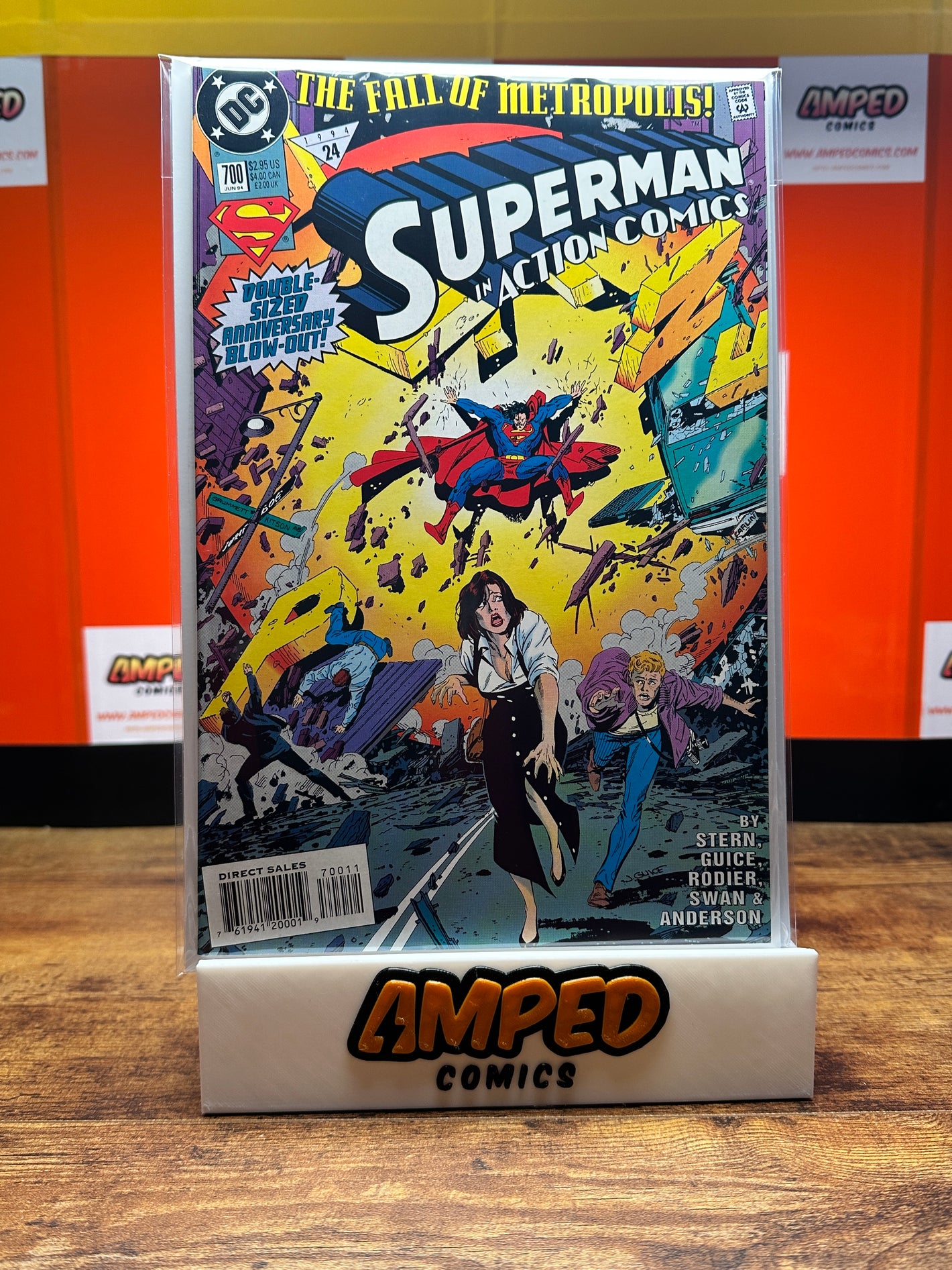Superman in Action Comics 700 DC Comics 1994 The Fall of Metropolis
