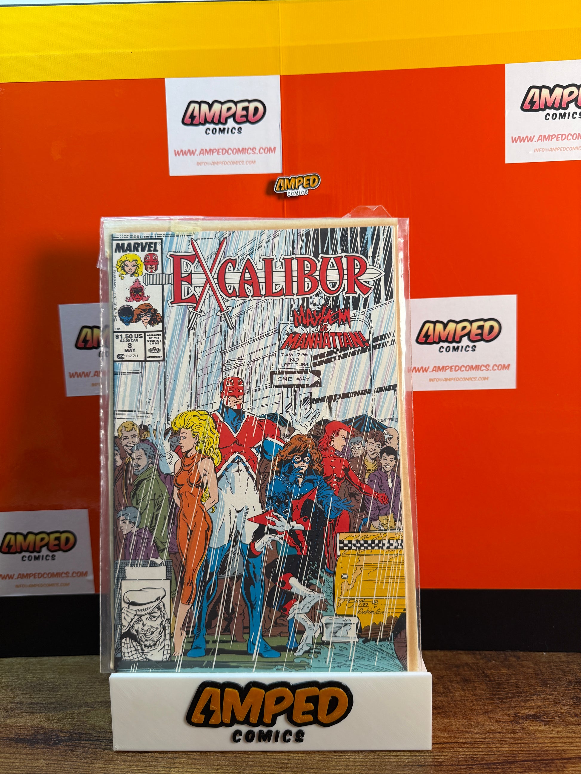 Excalibur 8 Marvel Comics 1989