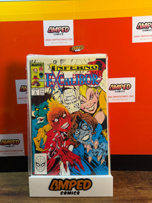 Excalibur 6 Marvel Comics March 1989 Inferno Tie-In