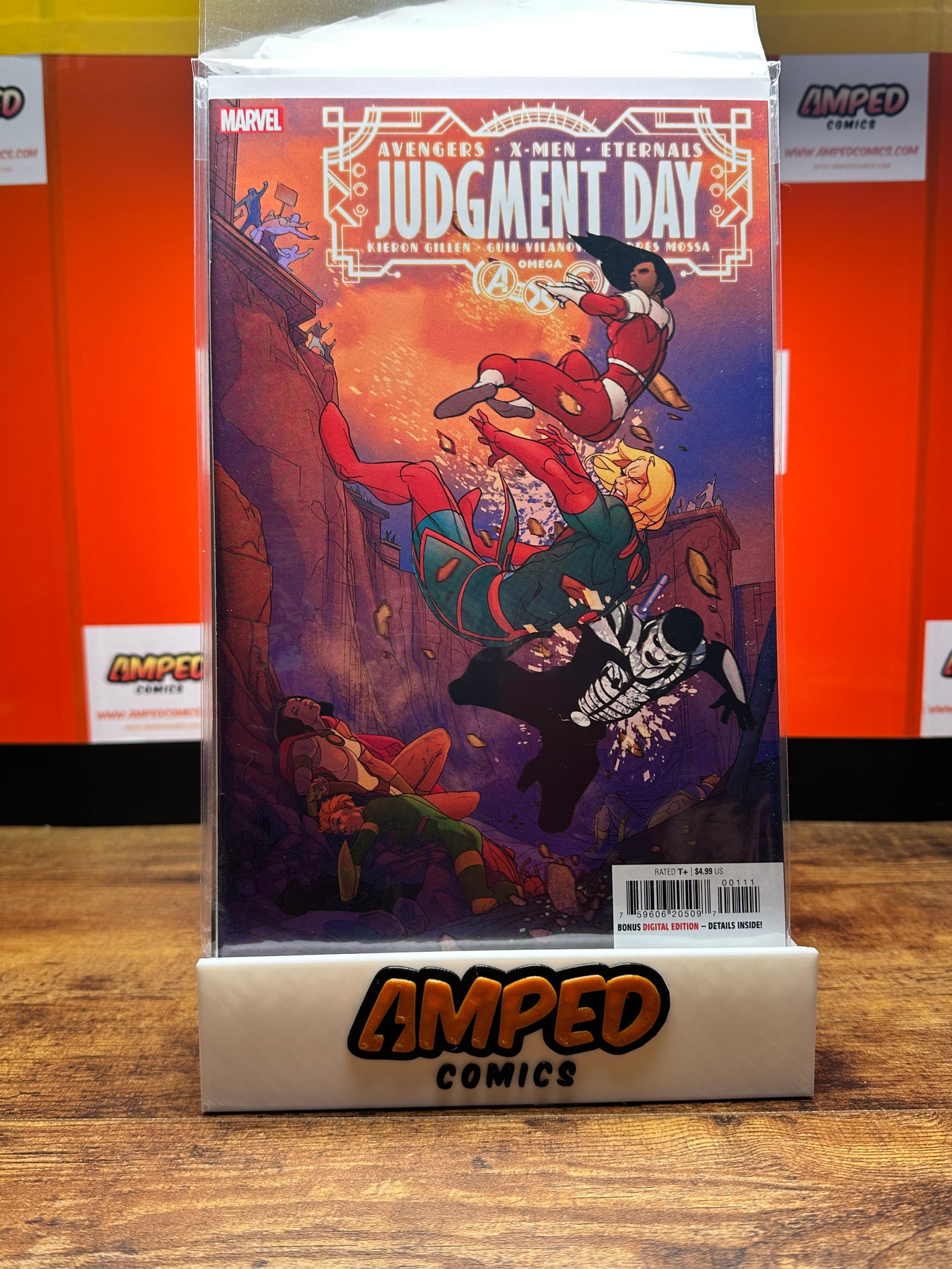 Avengers X-Men Eternals Judgment Day Omega Marvel 2023