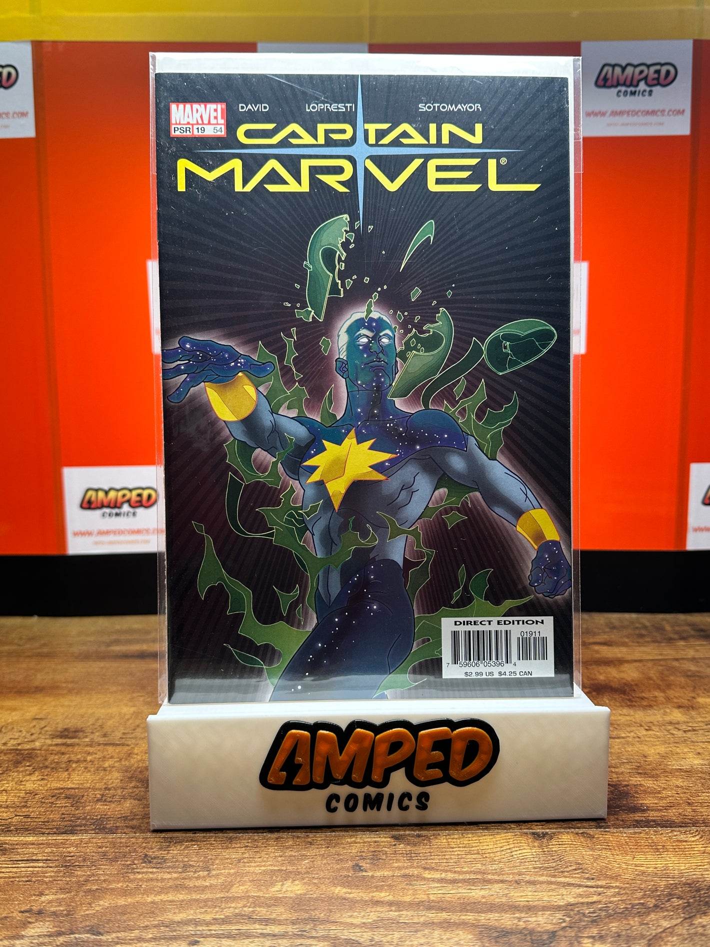 Captain Marvel 19 Marvel Comics Direct Edition
