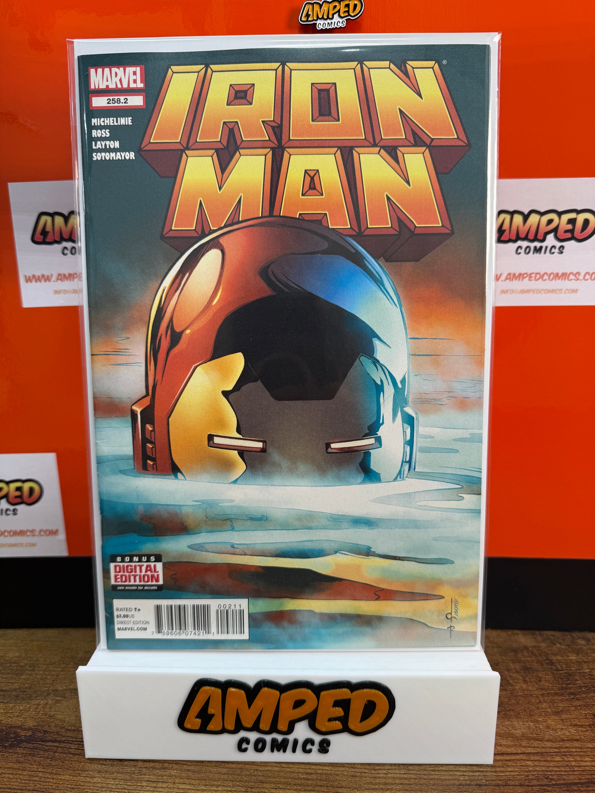 Iron Man 258.2 Marvel Comics Bonus Digital Edition