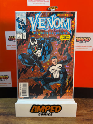 Venom Funeral Pyre 1 Marvel Comics Featuring Punisher