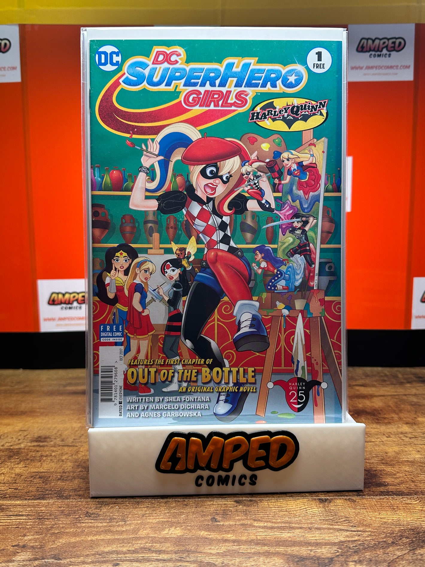 DC Super Hero Girls 1 Free Harley Quinn Out of the Bottle