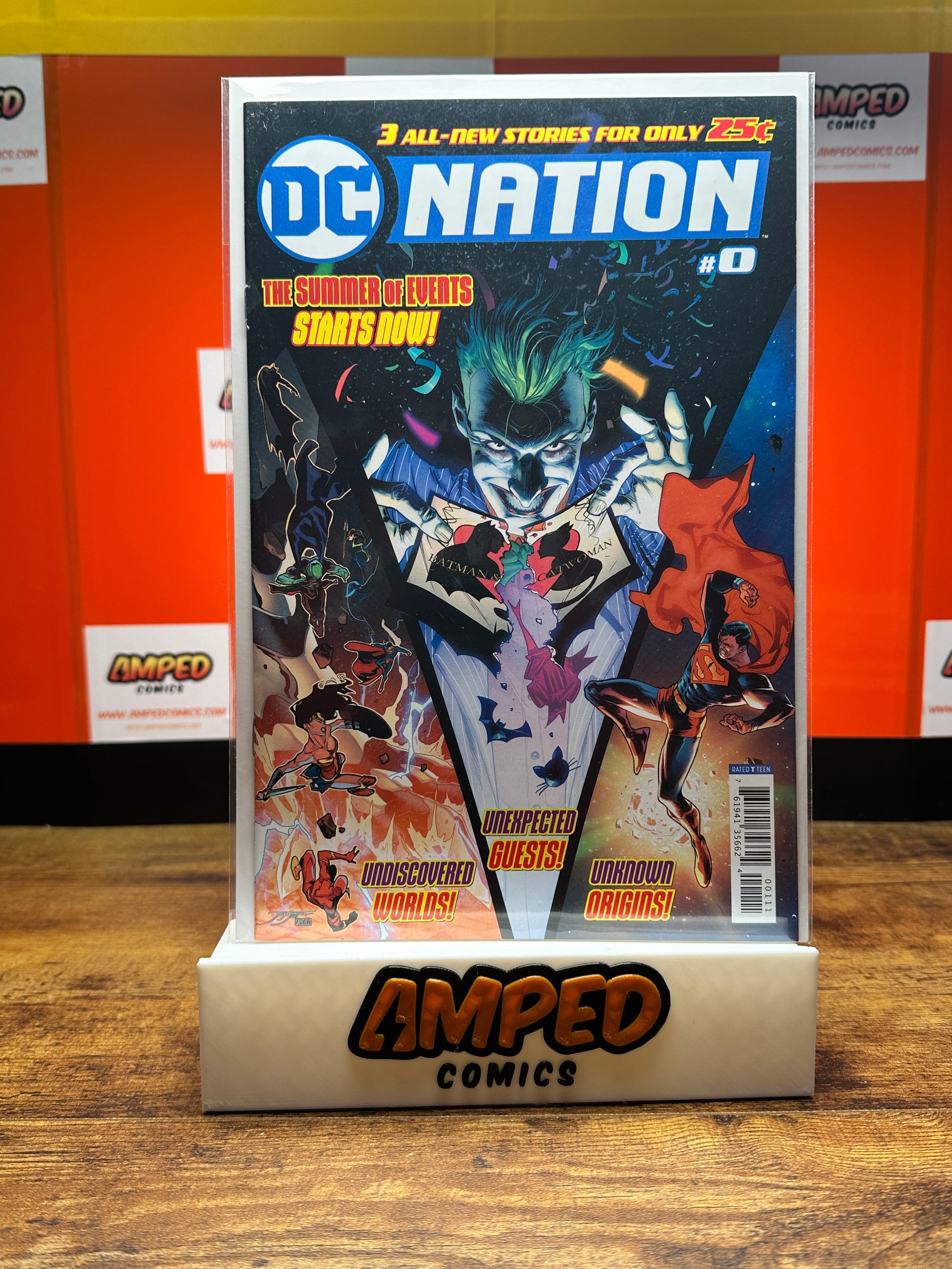 DC Nation 0 (2018) - Joker, Batman, Superman, Wonder Woman