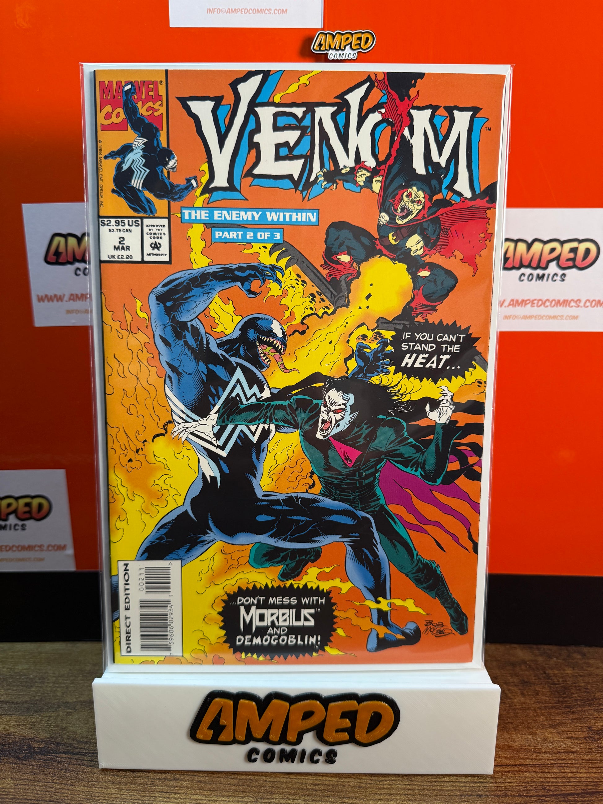 Venom The Enemy Within 2 (1994) Marvel Comics Morbius Demogoblin