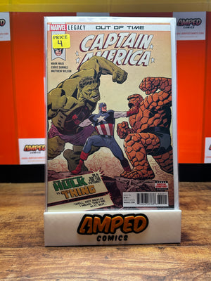 Captain America 699 Marvel Legacy Hulk vs Thing