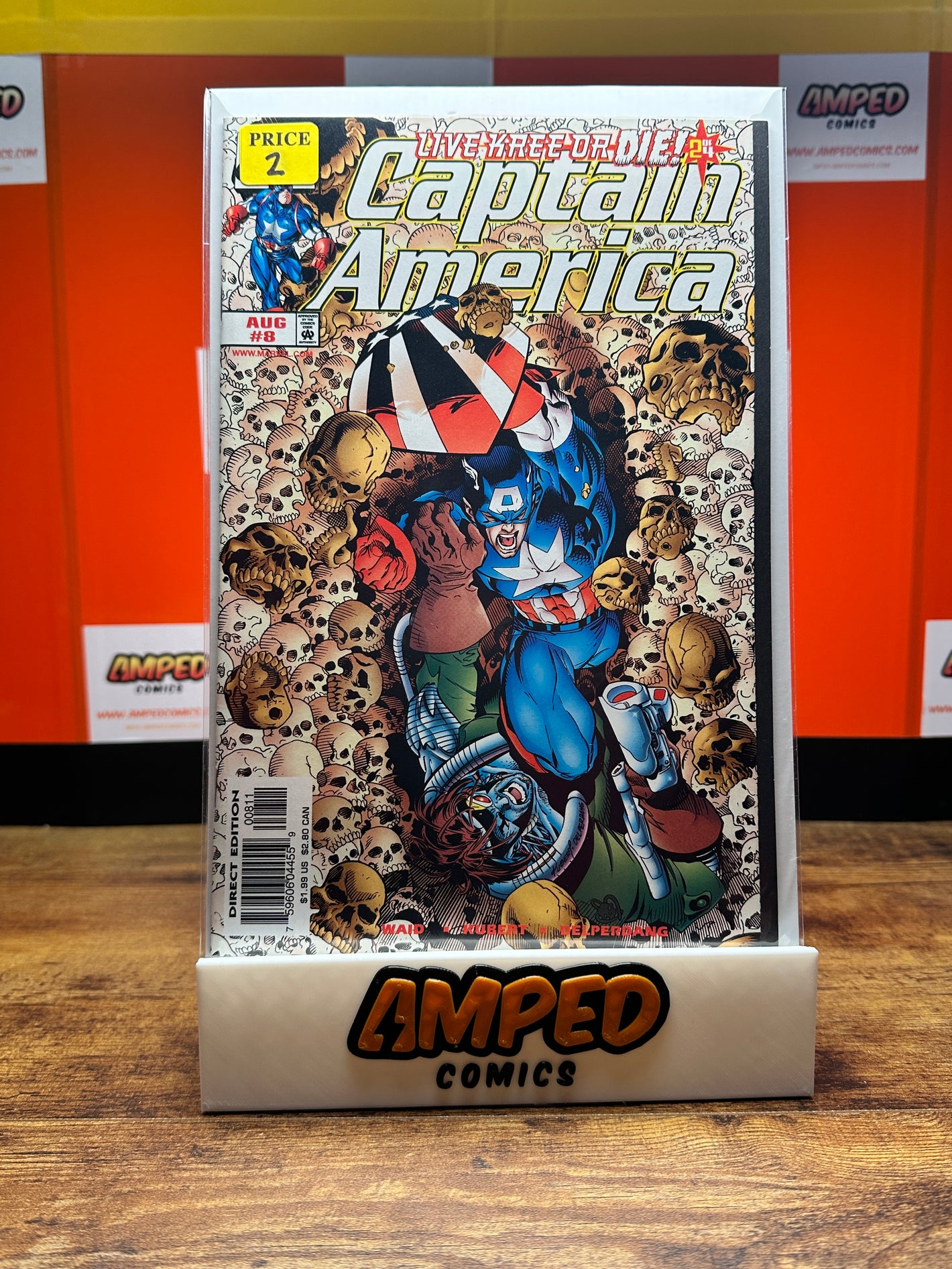Captain America 8 (Aug 1997) Marvel Comics