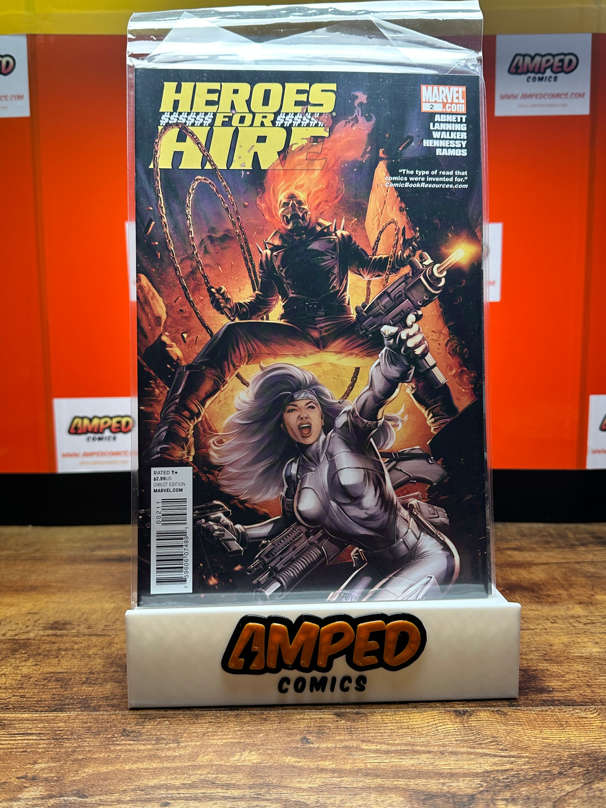 Heroes for Hire 2 Marvel Comics 2011 Ghost Rider Cover